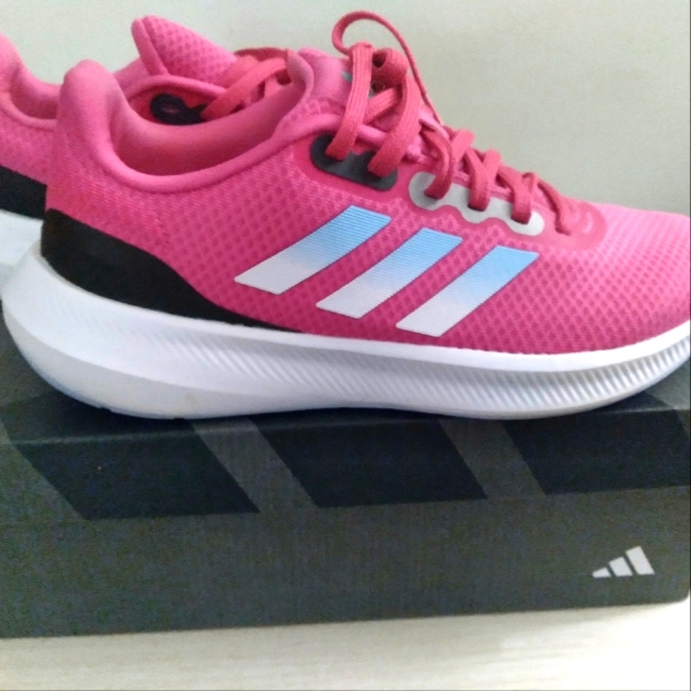 Adidas Runfalcon 3 Running  shoes Dark Pink 8 New!